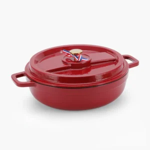 AMERCOOK Soltam Cast Iron Shallow Pot 30X8.8CM 4.3Lt (70971)