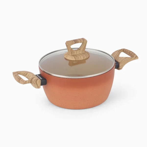 AMERCOOK Terracotta Casserole 24x12cm (70920) - Image 4