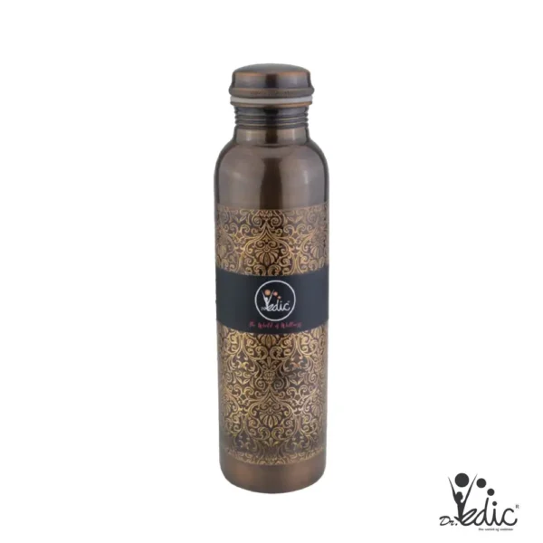 Dr Vedic Copper Bottle 950ml DV01 BotMatAntCarv