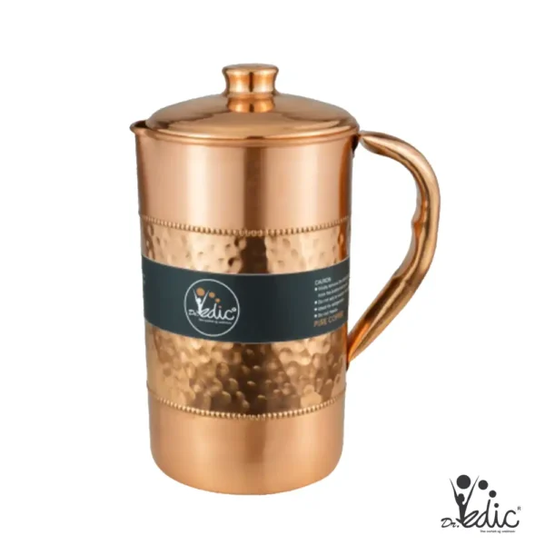 Dr Vedic Copper Jug 1500ml DV54 Jug2tone