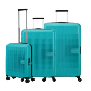 AMERICAN TOURISTER Aerostep Set of 3pcs Turquoise Tonic