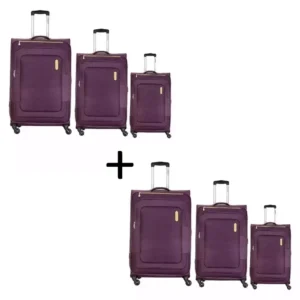 AMERICAN TOURISTER 2 Sets of 3pcs Purple (Total 6pcs) Valid till 2nd Oct 2025 : as per colour and stock availability