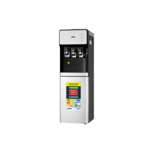 SANFORD 3-Tap Top Load Water Dispenser with Storage Cabinet and Steel Tank SF1412WD