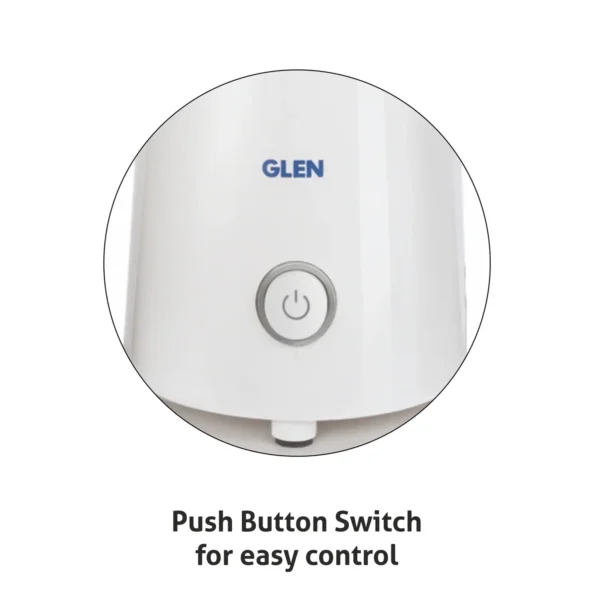 Glen Electric Mini Grinder, 50gm SS Jar for Dry and Wet Grinding 350W - White (4045 NG) - Image 3