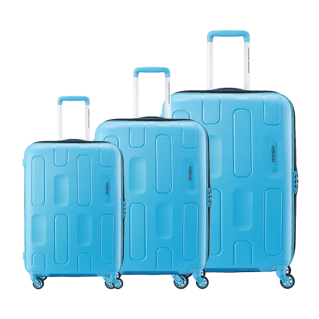 AMERICAN TOURISTER Ellipso Set of 3 (55+68+79cm) Breeze Blue