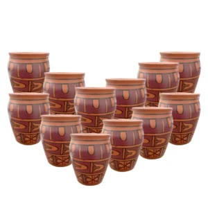 MITTICOOL Abstract Cross  Glass Set 6p 100ml (MIT040 x2sets of 6pcs)