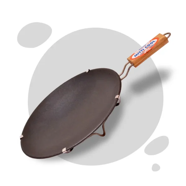 MITTICOOL Plain Non Stick Pan 10 inches with handle (MIT083) - Image 3