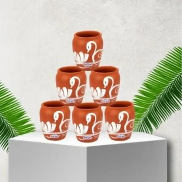 MITTICOOL Swan Glass set 6pcs Swan 200ml (MIT092) x 2 sets - Image 2