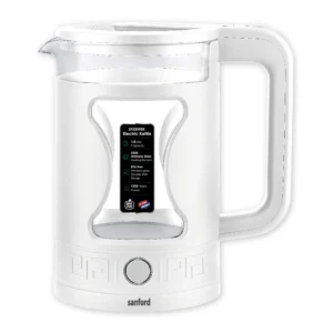 SANFORD 1.8L Glass Cordless Electric Kettle SF3359EK (as per colour available)