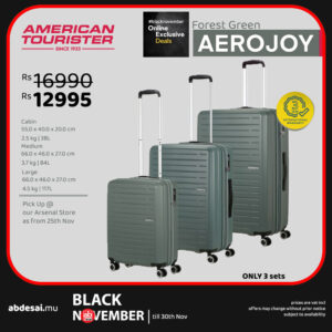 AMERICAN TOURISTER Aerojoy Set of 3 Dark Forest