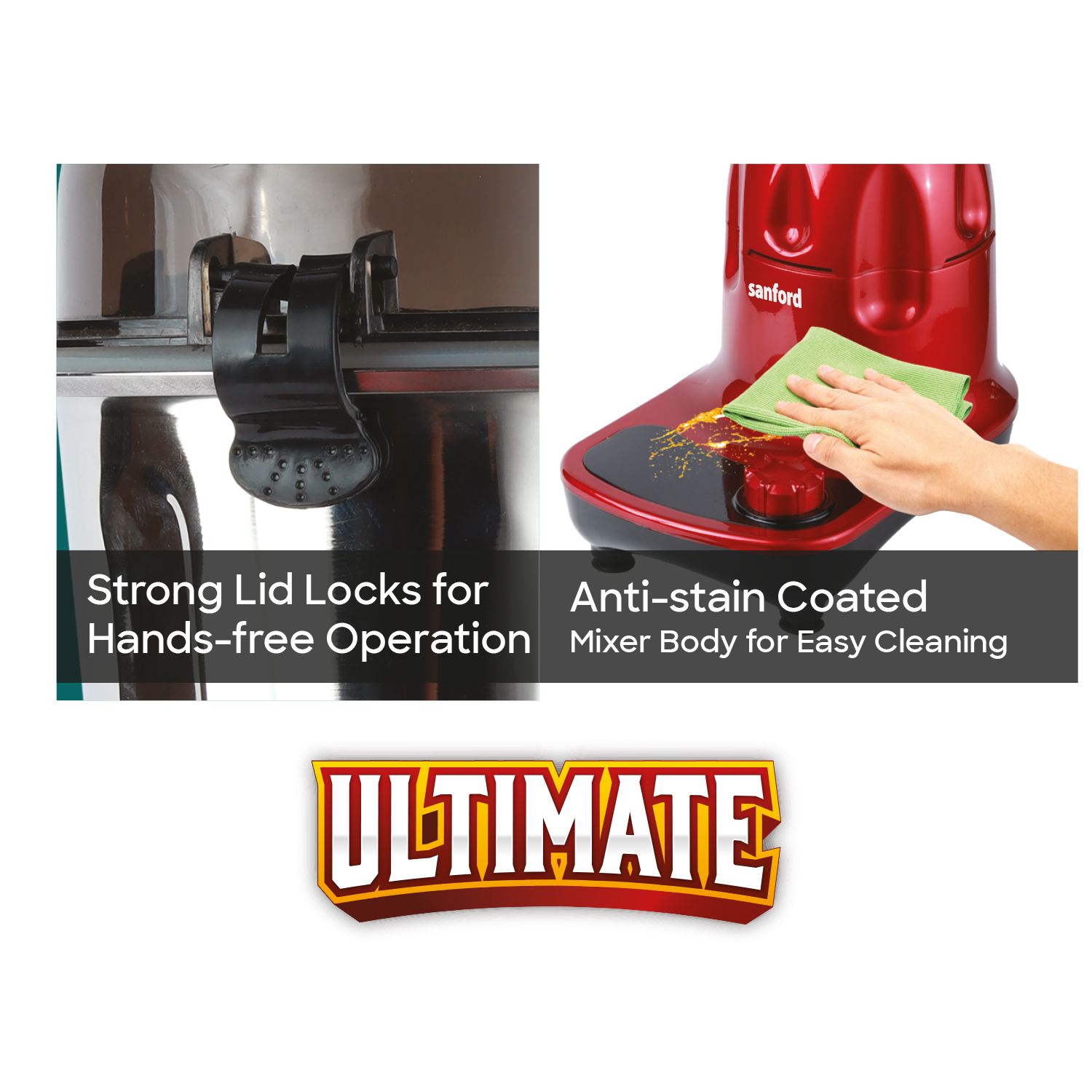 SANFORD Mixer Grinder 1200W SF5911GM-B1200W - Image 2