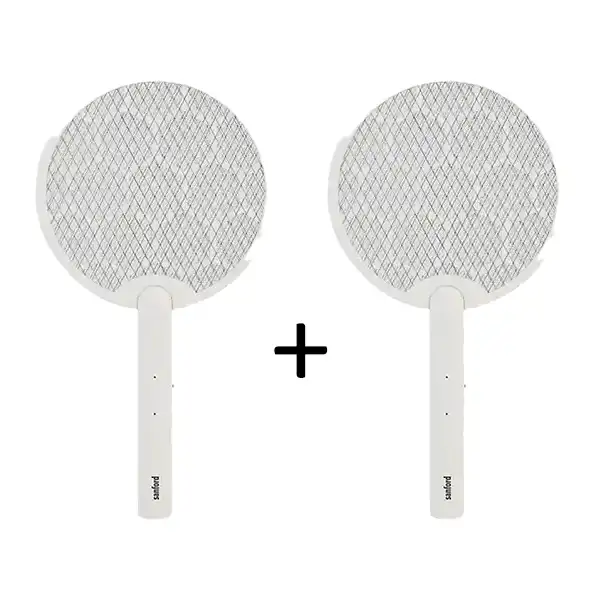 SANFORD 3500V Rechargeable Mosquito Bat - 700mAh - SF639MK x2pcs