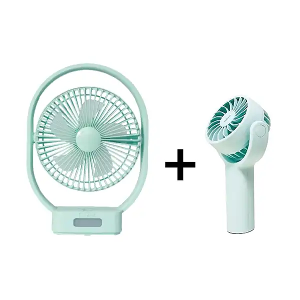 SANFORD Rechargeable Table Fan SF6662MFN | Optional : add Rs 100 get the Hand Fan SF935HFN worth Rs 490