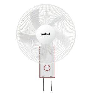 SANFORD 18” Wall Fan | 60W Full Copper Motor | 1250 RPM | 5 AS Blades | 3-Speed + Oscillation | Tilt Head | ABS Body | SF934WFN + Free Hand Fan SF936HFN-Square worth Rs 590
