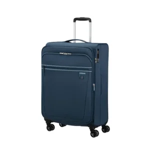 AMERICAN TOURISTER Aerospin Medium Indigo + Free Baseus2593 Powerbank Bidirectioanl 15W worth Rs 1290