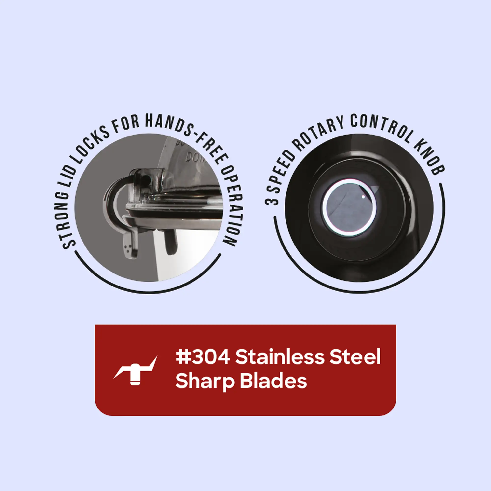 SANFORD Mixer Grinder 800W SF5901GM (as per availability of colour) - Image 3