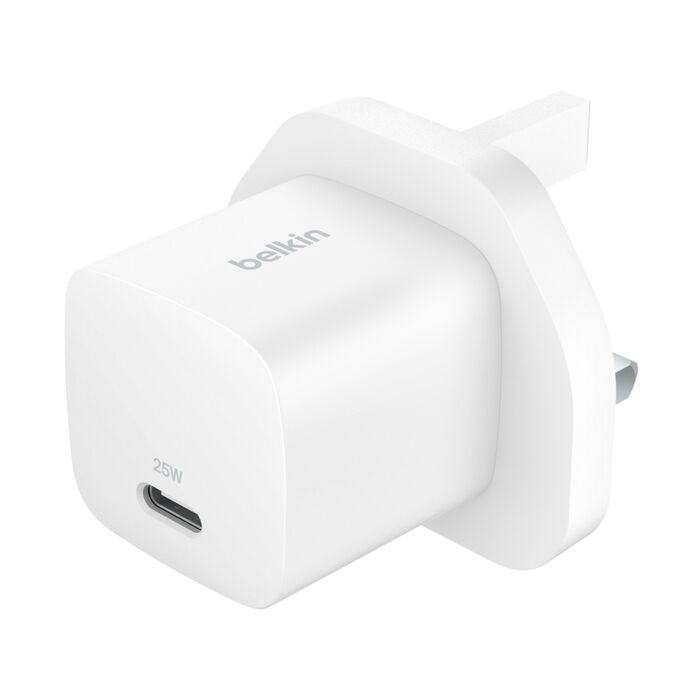 BELKIN USB-C WALL CHARGER 25W White WCA012MYWH