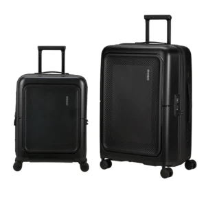 AMERICAN TOURISTER Dash Pop Cabin + Medium Black + Trento XL(as per colour available) worth Rs 14000