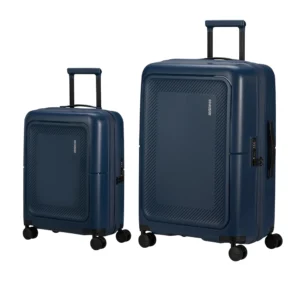AMERICAN TOURISTER Dash Pop Cabin + Medium Blue + Trento XL(as per colour available) worth Rs 14000