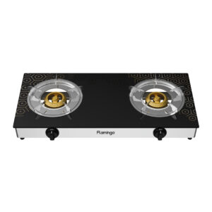 FLAMINGO Double Gas Stove FL420GC-Design 1