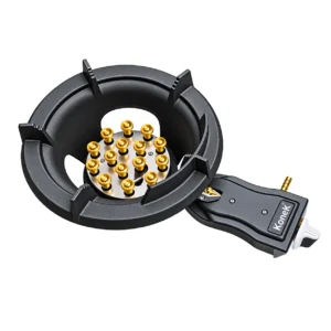 KONEK Cast Iron 15 Valves Burner Automatic Ignition K15Com