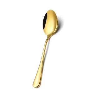 SS Golden Tea Spoon Set of 6pcs ABD10262 (Heavy Quality)