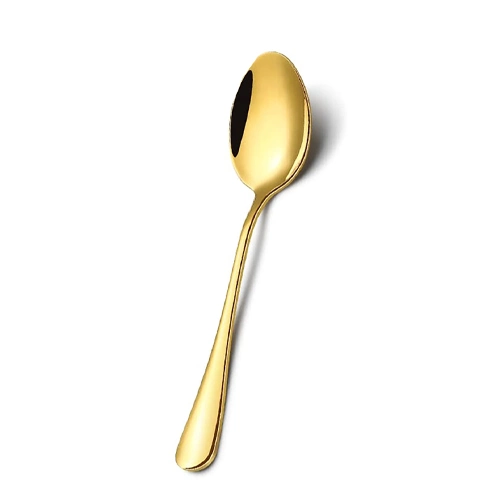 SS Golden Tea Spoon Set of 6pcs ABD10262 (Heavy Quality)