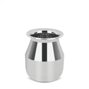 SOLITAIRE Stainless Steel Globular water container (Lota) L01