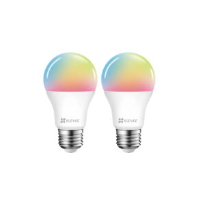EZVIZ LB1-LCAW: Dimmable COLOR Wi-Fi LED Bulb 2 pcs