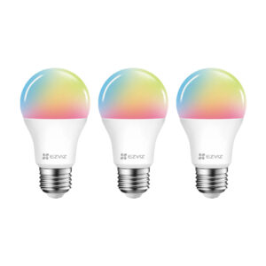 EZVIZ LB1-LCAW: Dimmable COLOR Wi-Fi LED Bulb 3pcs