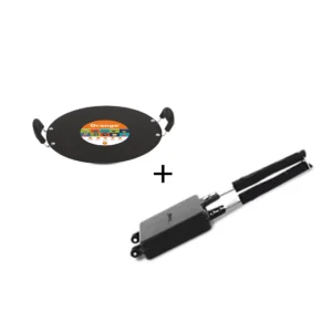 ORANGE Nonstick Super Flat Pan 30.5 cm (ORA102) + ORANGE Non-Stick Jumbo Sandwich Toaster (ORA095)