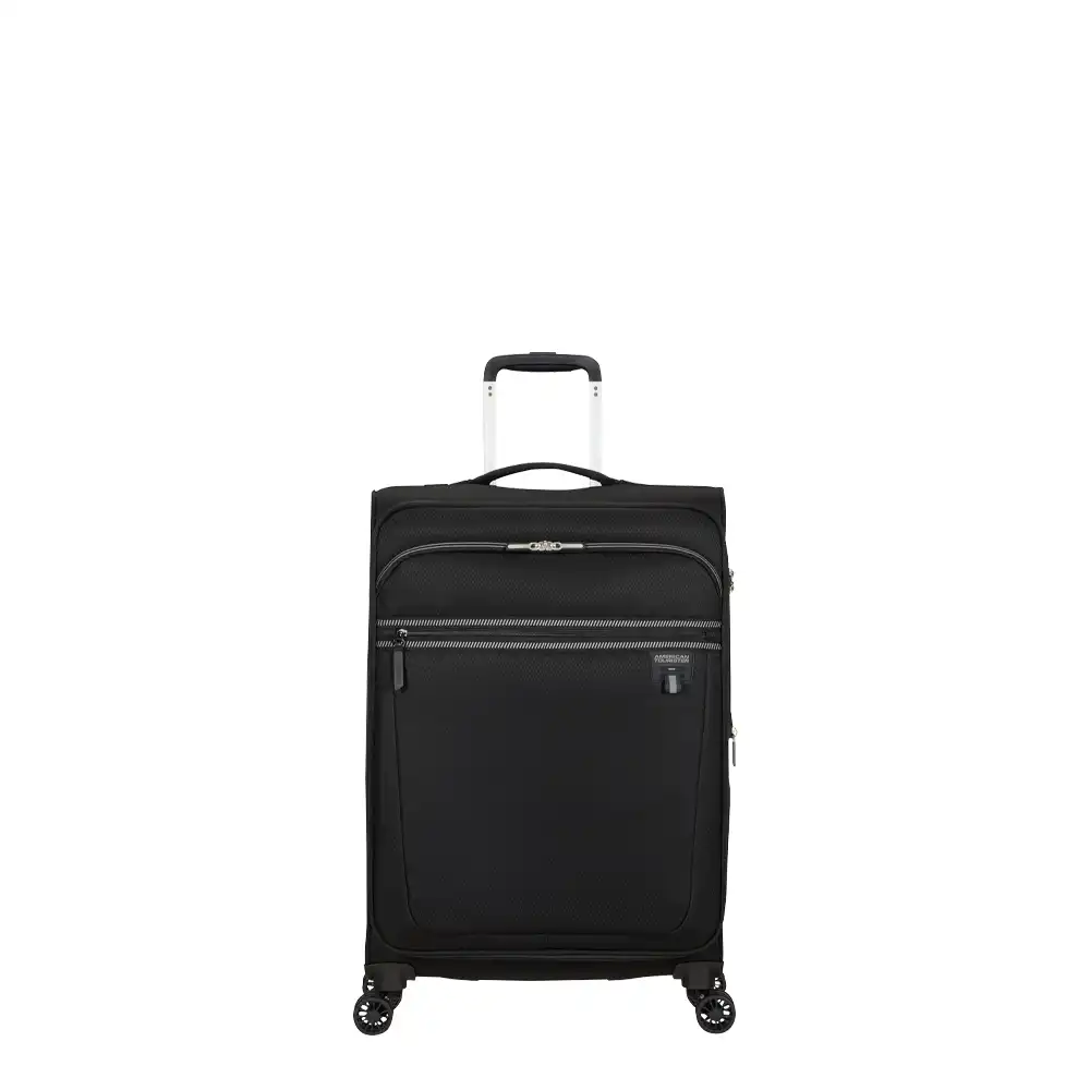 AMERICAN TOURISTER Aerospin Cabin Black + Free Baseus2593 Powerbank Bidirectioanl 15W worth Rs 1290