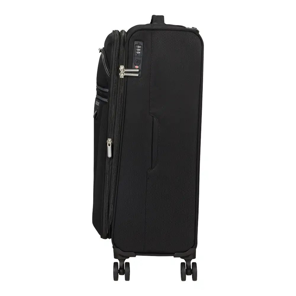 AMERICAN TOURISTER Aerospin XL Black + Free Baseus2593 Powerbank Bidirectioanl 15W worth Rs 1290 - Image 4