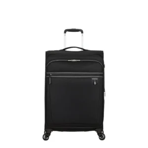 AMERICAN TOURISTER Aerospin Medium Black + Free Baseus2593 Powerbank Bidirectioanl 15W worth Rs 1290