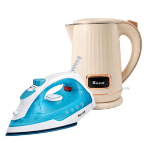 OctBundle26 RICO Steam Iron SI03 2 year replacement warranty + RICO EK2608 Kettle One year warranty