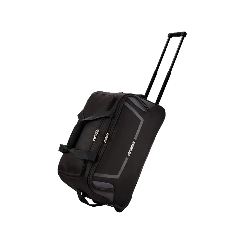 AMERICAN TOURISTER Cosmo Duffle Bag with wheels Black 55cm
