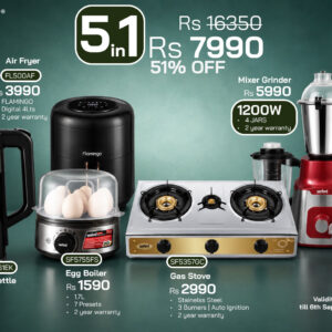 SANFORD Bundle Offer SAVE 51% ( Rs 8360 ) FL500AF+SF3361EK+SF5755FS+SF5357GC+SF5913GM