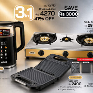 SANFORD Bundle Offer SAVE Rs 3000 (sf3361+Sf5357GC-A+SF5762DST)