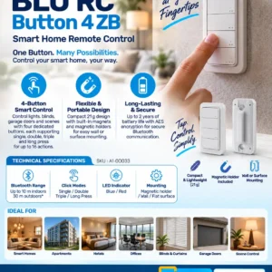 SHELLY Blu Rc Button 4 Zb