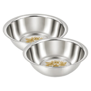 SOLITAIRE Stainless Steel bowls (Wati) D11xH4cm Ajubawati5.5 , 2pcs