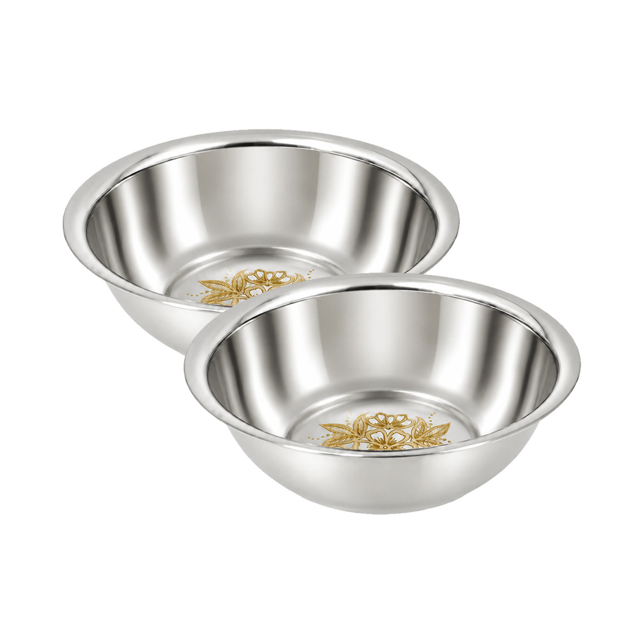 SOLITAIRE Stainless Steel bowls (Wati) D9.5xH4cm Ajubawati5 , 2 units
