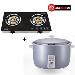 OctBundle26 RICO Rice Cooker RC1703 4.2Lt 36 months warranty Rs 2990 + 50% discount on SANFORD SF5361GC Gas Stove 2 year warranty Normal Price Rs 3490