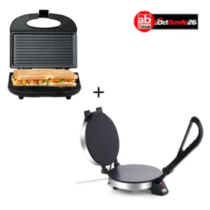 OctBundle26 RICO Rotimaker 24 months warranty Rs 1990 + RICO Sandwich Grill  SG2408 24 months warranty Rs 1490 | Save Rs 590