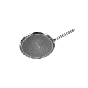 SOLITAIRE Non Stick Triply Stainless Steel Honey Comb Pan with Rim 28cm HCDT00