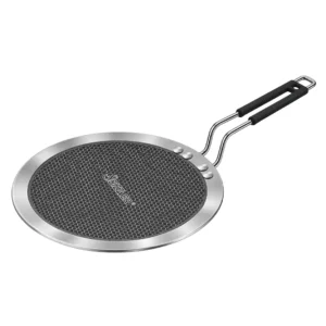 SOLITAIRE Non Stick Triply Stainless Steel Honey Comb Flat Pan 28cm HCRT02