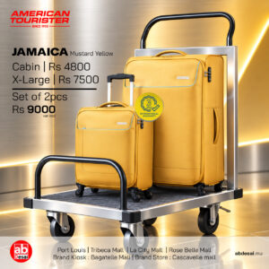 AMERICAN TOURISTER Jamaica Cabin + Large Mustard Yellow