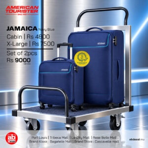 AMERICAN TOURISTER Jamaica Cabin + Large Navy Blue