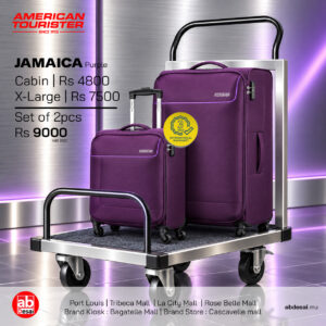 AMERICAN TOURISTER Jamaica Cabin + Large Purple
