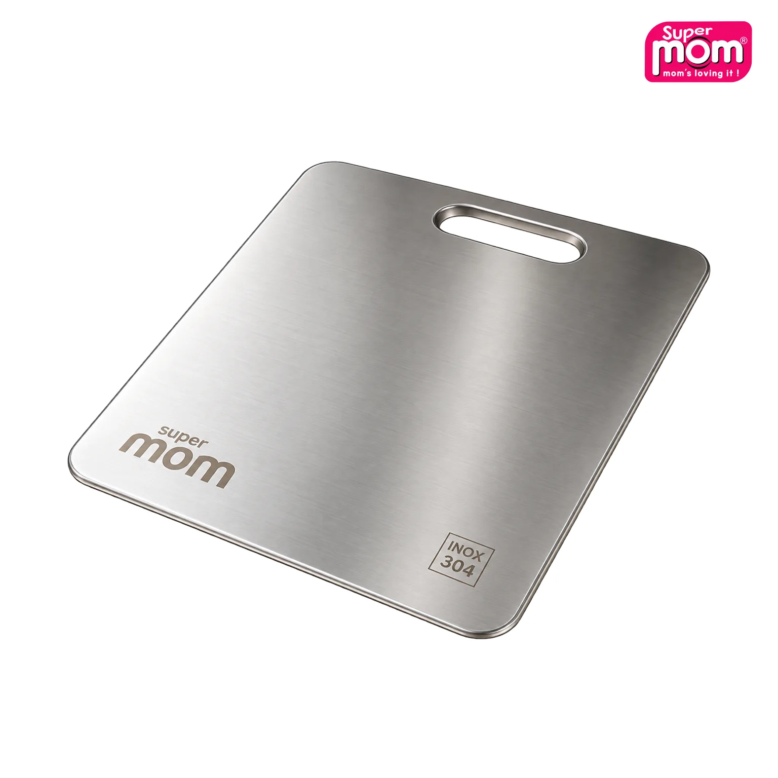 SUPERMOM Stainless Steel Cutting Board Medium 228 x 330mm