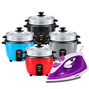 Bundle Bundle Rice Cooker 1.8L SF1152RC (as per colour available) + SF48SI Steam Iron